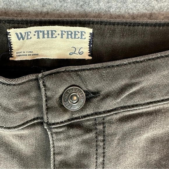 NWOT We The Free Just Float On Flare Jeans in Washed Black. Sz: 26 - Picture 6 of 10